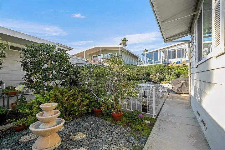 large yard area