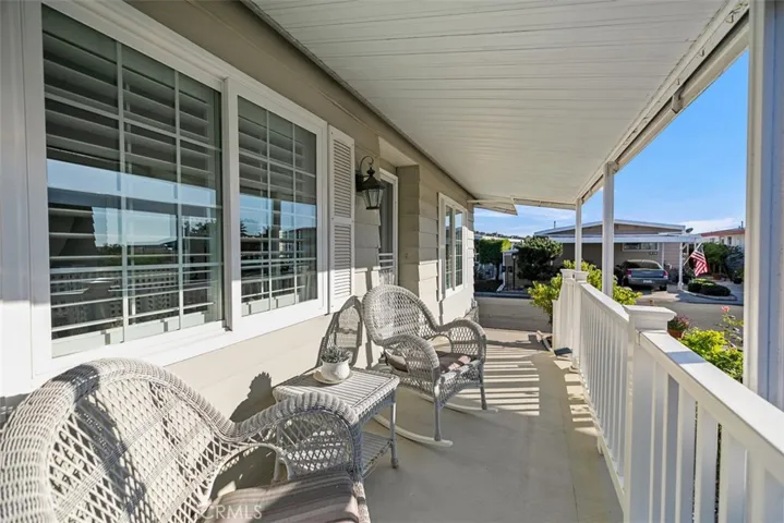side porch with a view