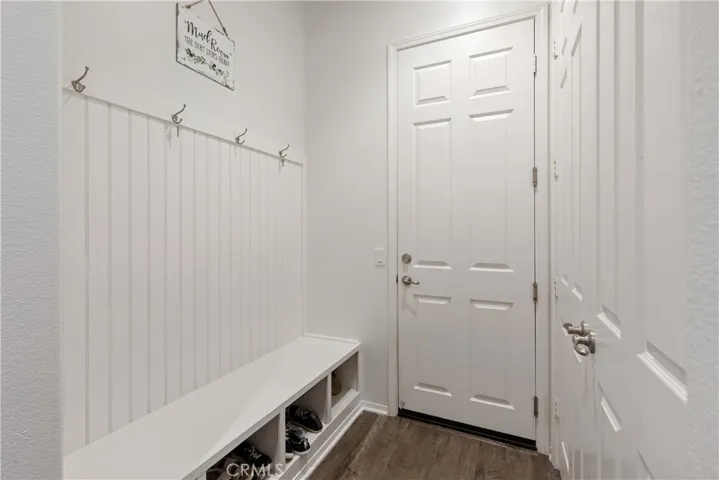 Mud room with direct access to 2 car garage