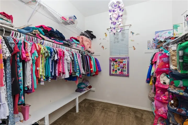 Extra large closet in bedroom 3