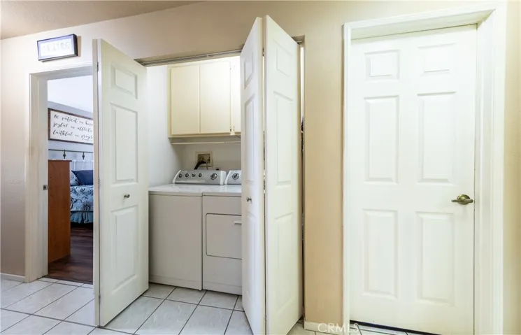 Laundry area