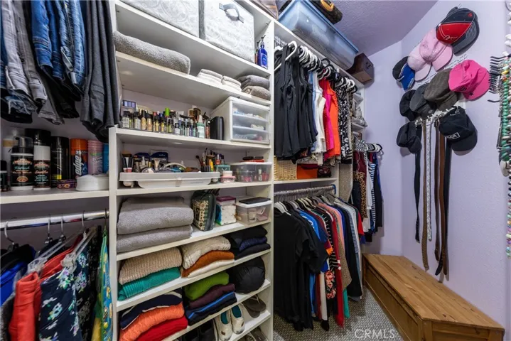 walk in Master closet