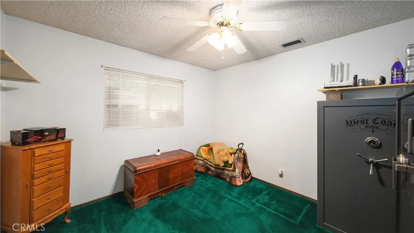 Bedroom #4 with ceiling fan