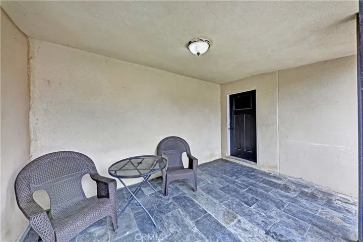 Covered front porch