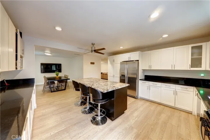 Kitchen and dining area view