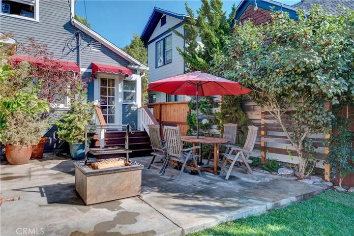 Relaxing patio