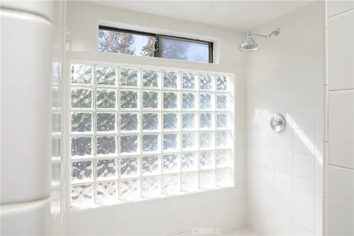 Master shower