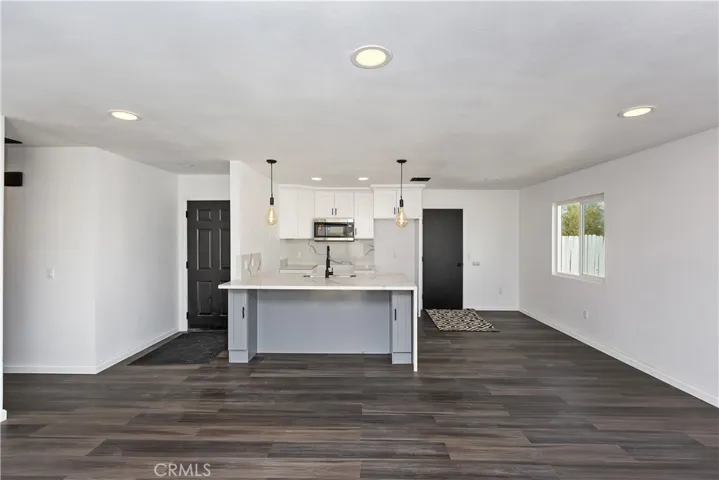 Living Room/Dining Area & Kitchen
