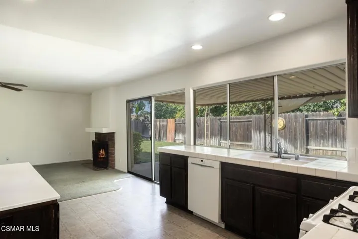 Kitchen to Family room