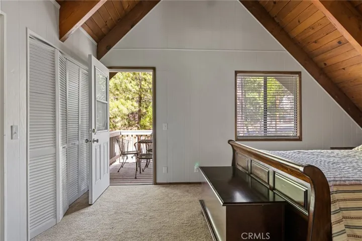 TOP LEVEL BEDROOM W/ DECK