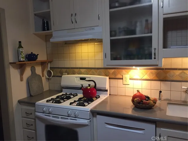 Gas range Oven