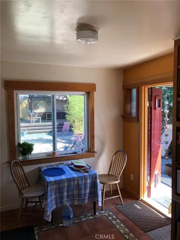 View toward back yard