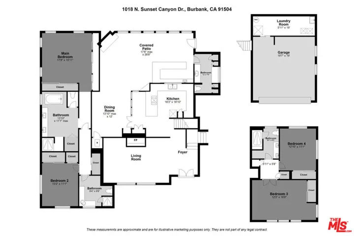 1018 N Sunset Canyon Drive, Burbank, California 91504