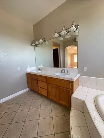 Master Bath with Dual Sinks