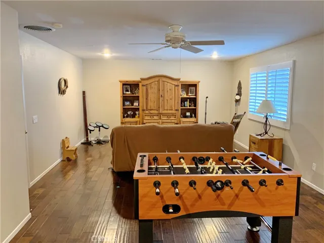 upstairs bonus/game room, above the 3 car garage