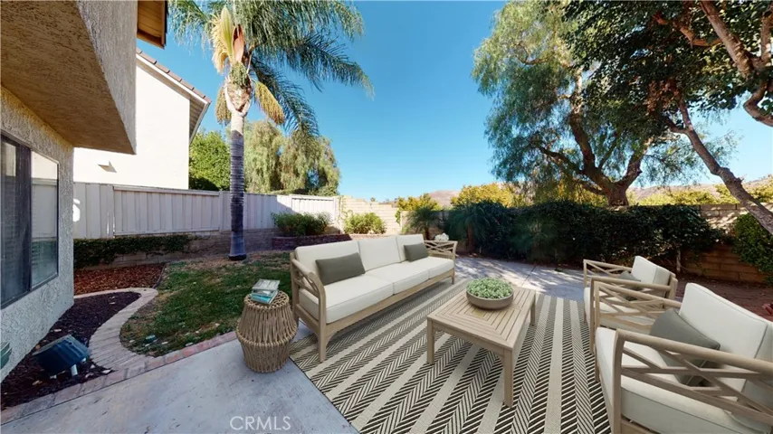 Yard with mountain views