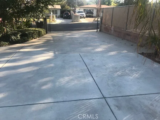 Looking onto street