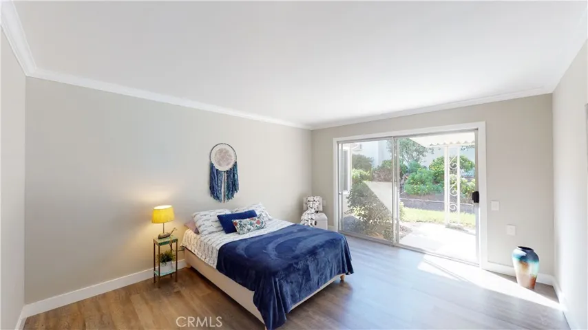 2nd Bedroom with slider to covered patio.