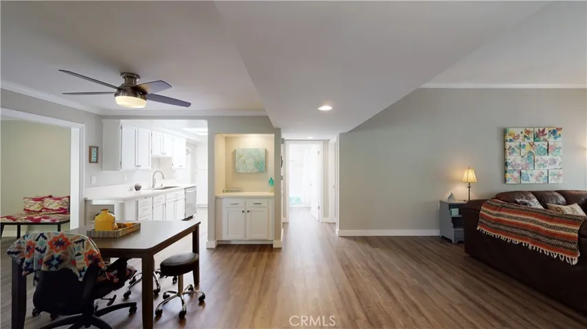 Natural light floods throughout this open floor plan.