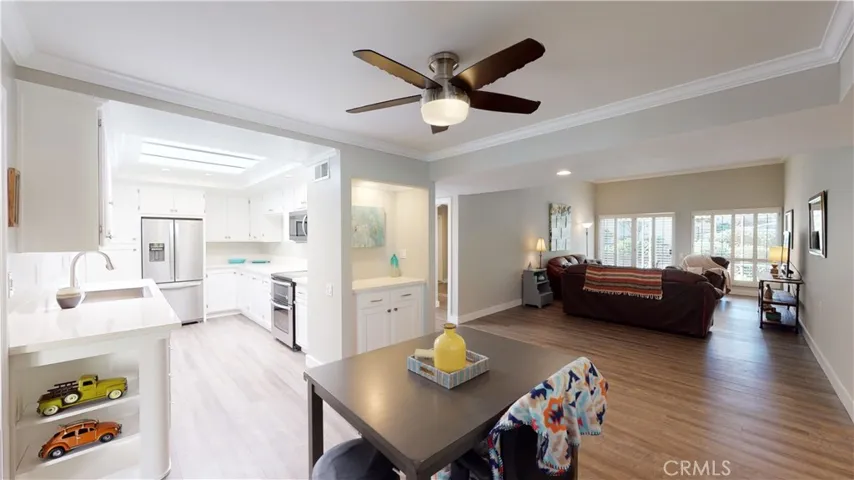 Natural light floods throughout this open floor plan.