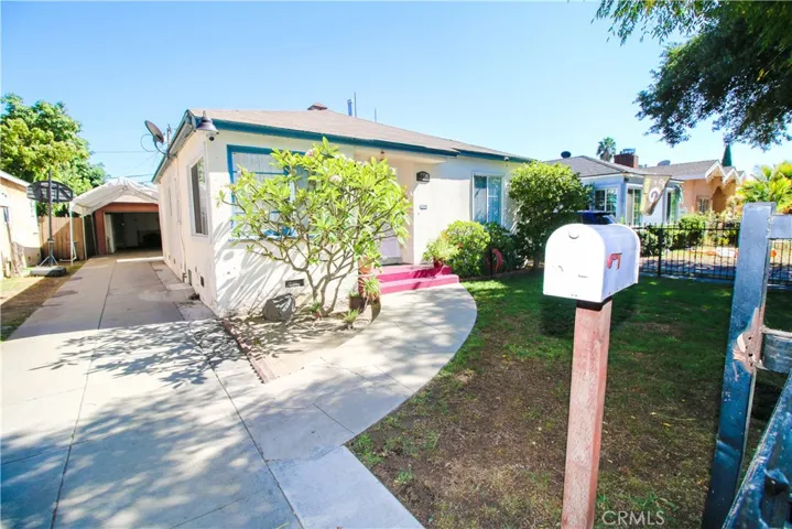 Front of first unit #1 - Tenant Occupied