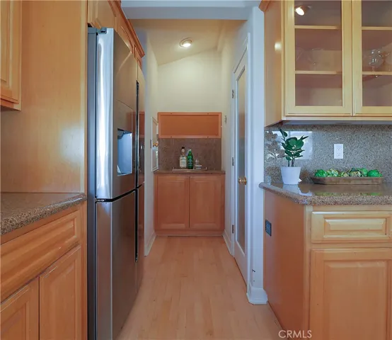 pantry and dumbwaiter in kitchen
