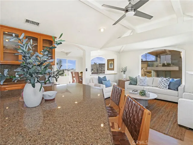 view into family room