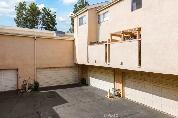 Private 2 car garage with direct access