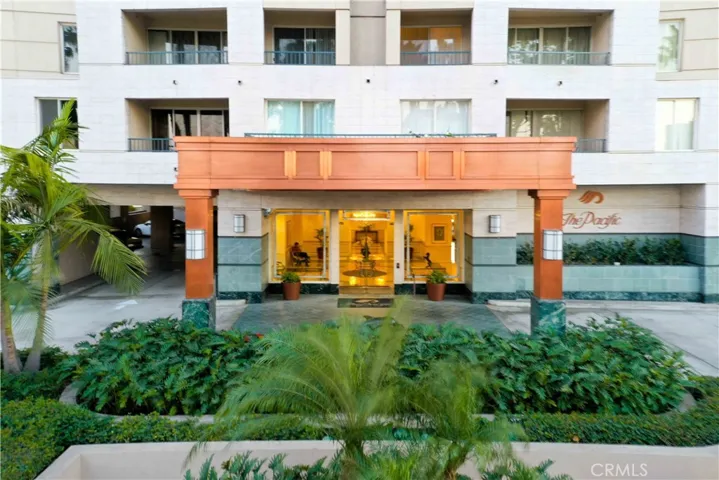 MAin entrance to building