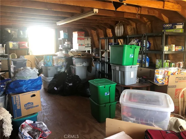 Storage Above Workshop