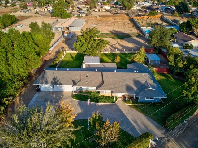 Aerial view front