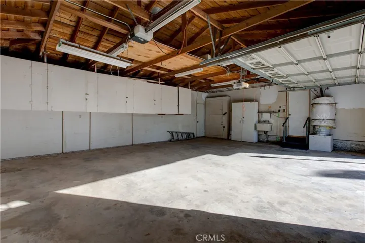 Large 3-car garage with plenty of storage