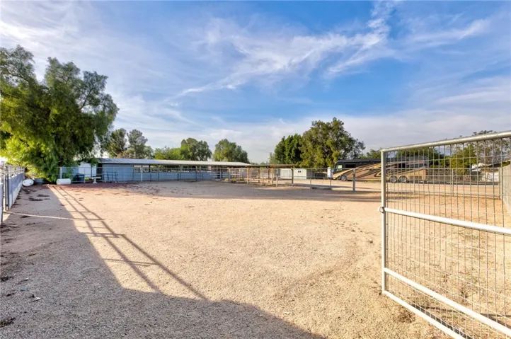 Arena or turn-out area for your horses.