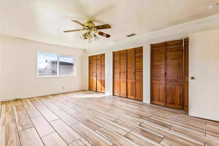 Bright, open primary bedroom