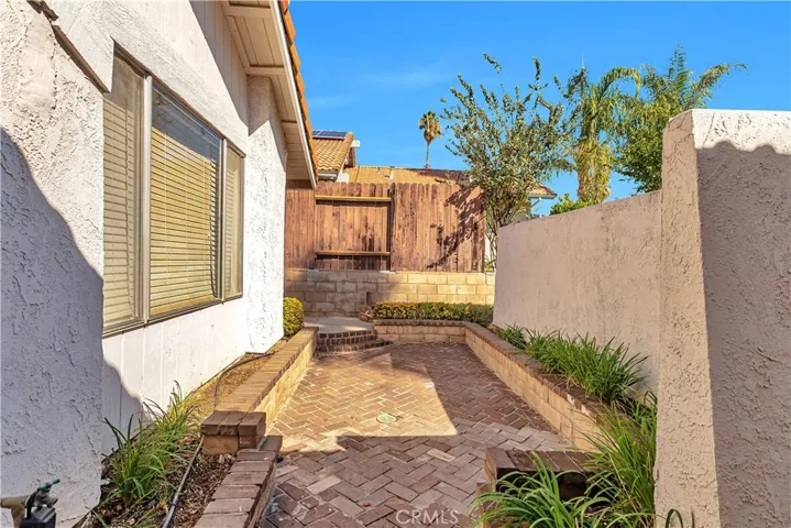 Front Patio area