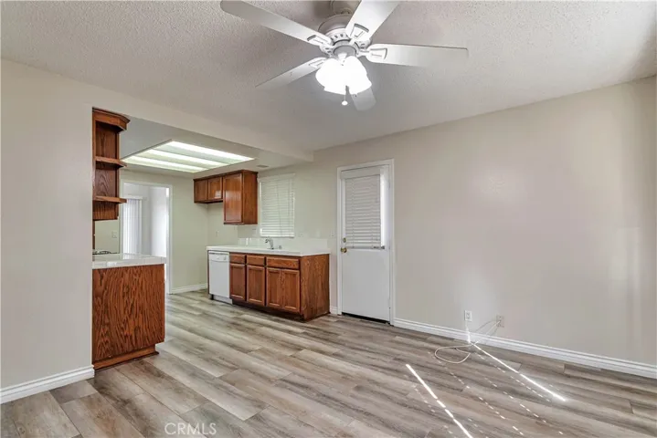 Family Room and Kitchen