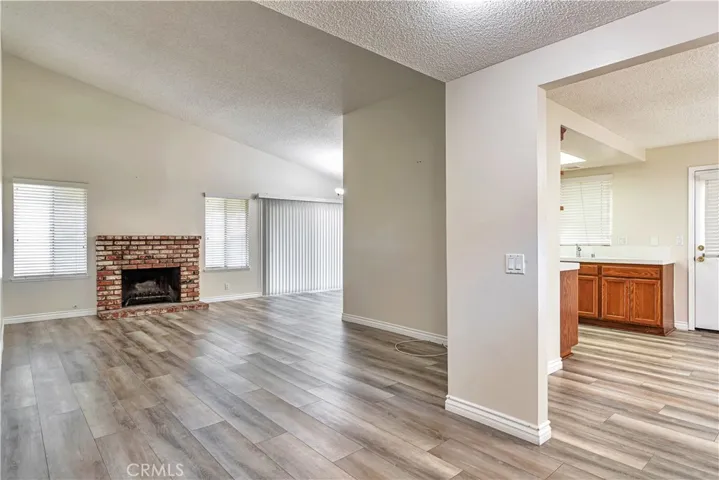 Living room and Kitchen