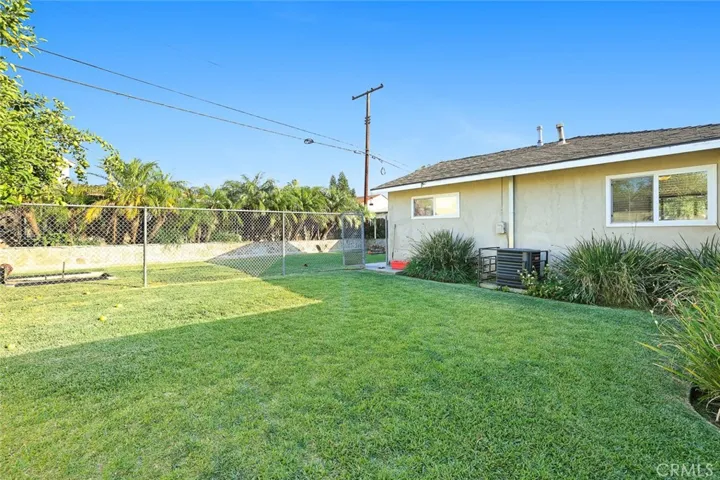 large back yard