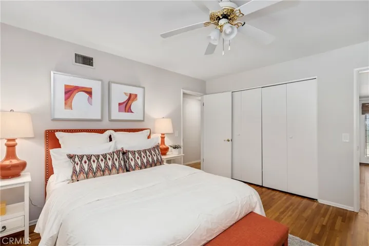 Bedroom #1 also features double closets.