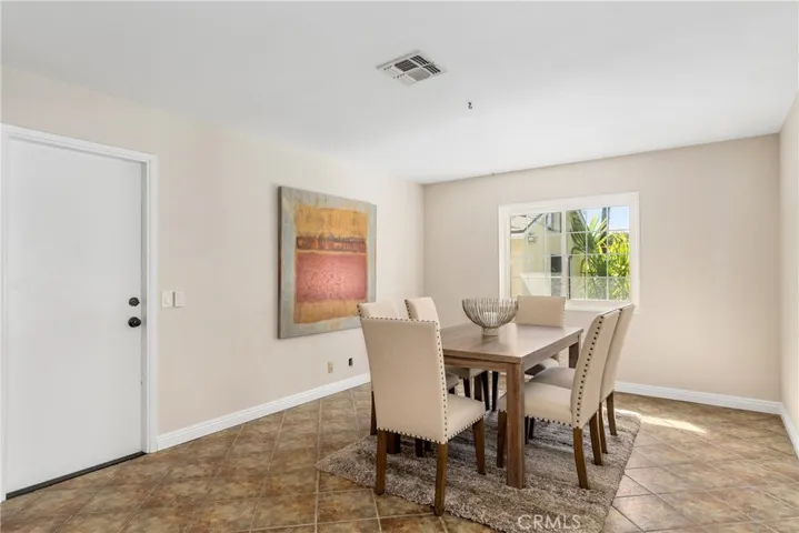 The large formal dining area can easily seat 10 or more.