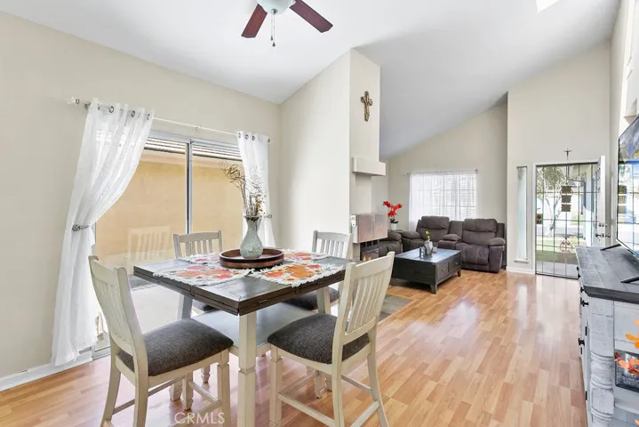 2 skylights make this home full of natural light, view of your lovely dining area & living room area.