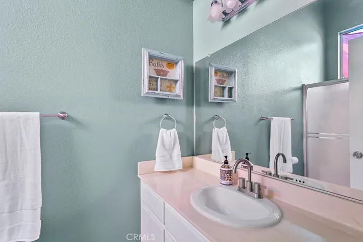 Guest 3/4 bathroom near your secondary bedroom.