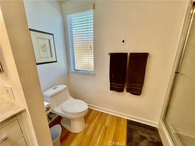 Newer toilets in both bathrooms