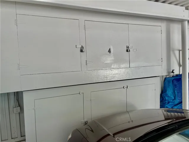 Extra storage at carport