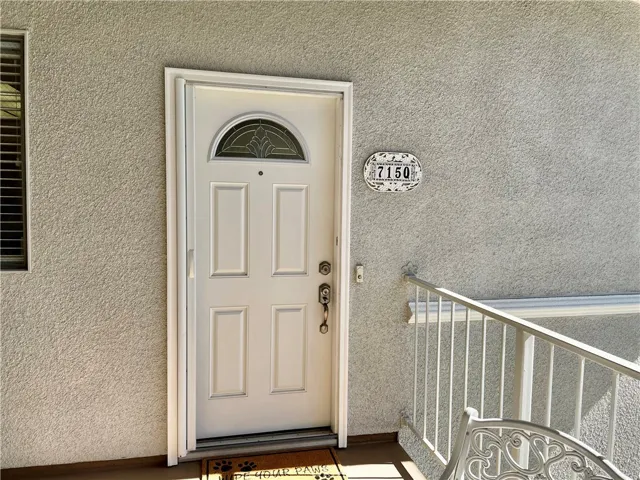 Upgraded front door