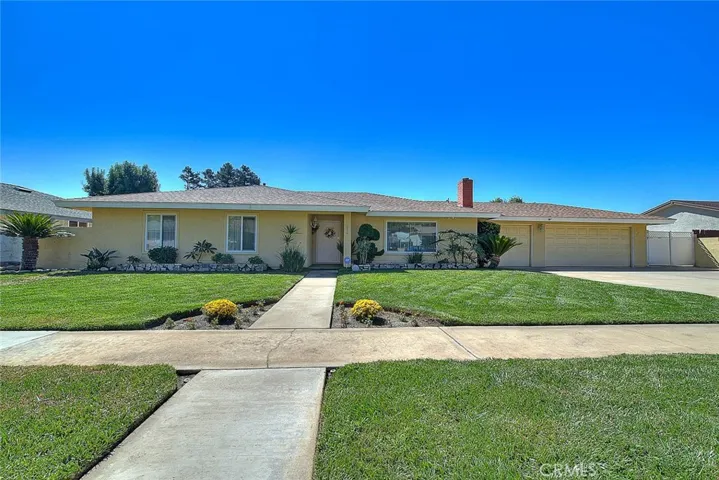 Front walk to door