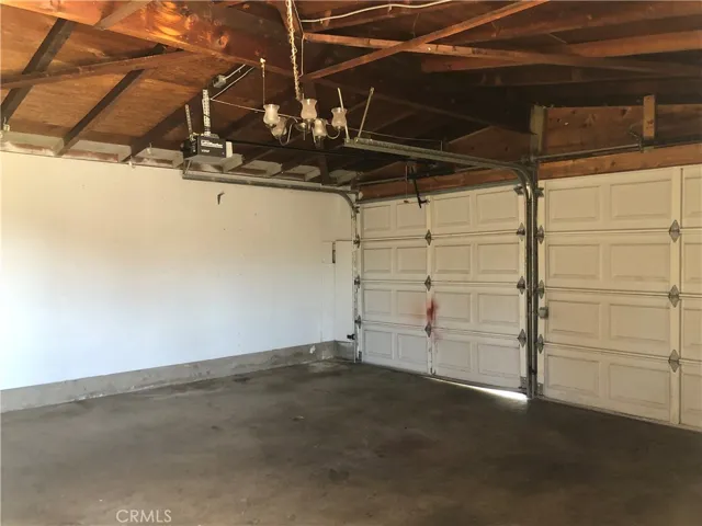 Garage ceiling can be made into a storage.