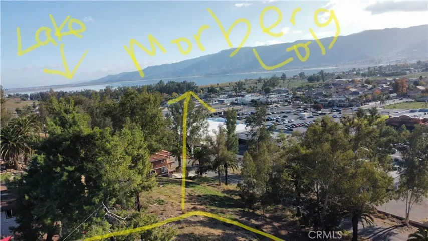 Bird's-eye view of highlighted area, is estimated lot lines from the Riverside County satellite overlays . Buyer is to verify Lot lines with Riverside County and is highly recommended to hire a Professional Surveyor, to satisfy the accuracy of Lot Lines.