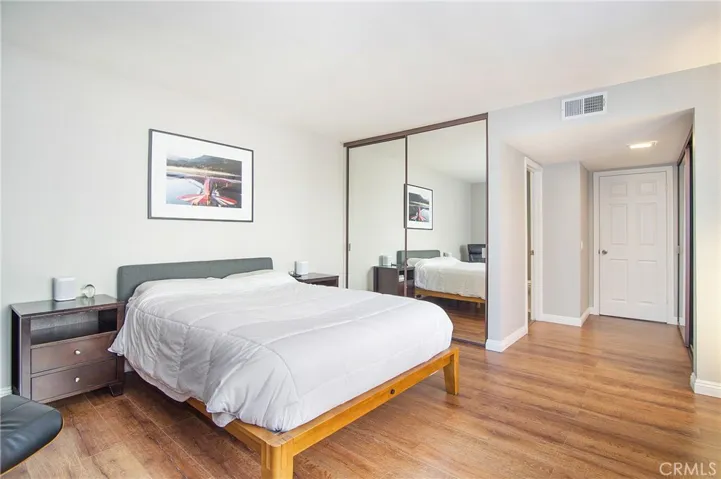 Spacious Master Bedroom with two closets.