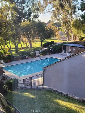 Upstairs view of pool area and Craig​​‌​​​​‌​​‌‌​​‌​​​‌‌​​​‌​​‌‌​​‌‌​​‌‌​​​​ Park.